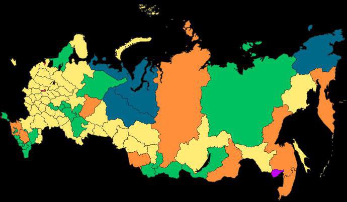 чем отличается край от области